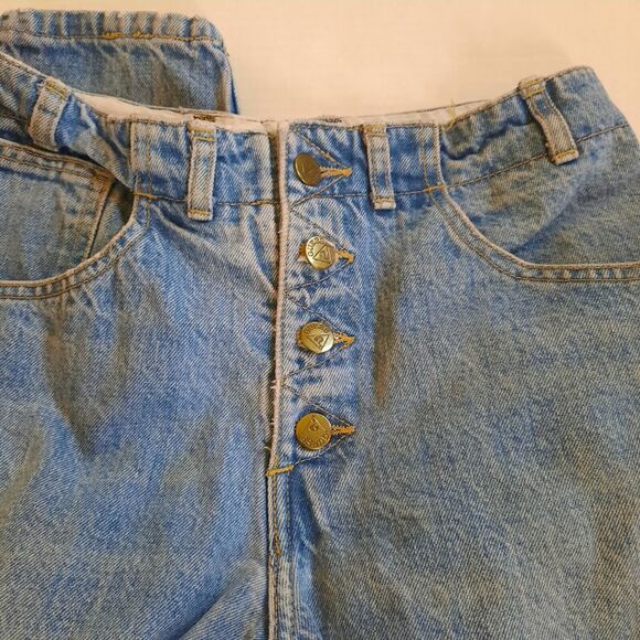 Guess Jeans Womens Blue High Rise Button Fly Georges Marciano Vintage 1990s - Picture 5 of 10